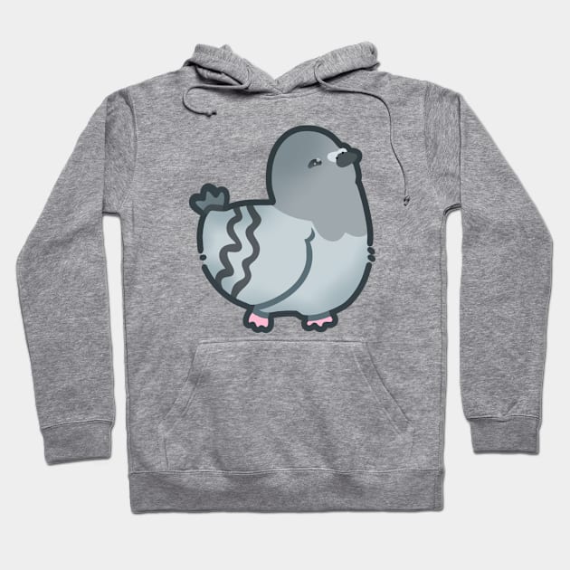 Happy Pigeon Hoodie by LinnsWorld